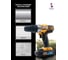 Дрель-шуруповерт JCB аккумуляторная 18V, max 45Nm, без аккумулятора JCB-18CD-B-E(57257) 7
