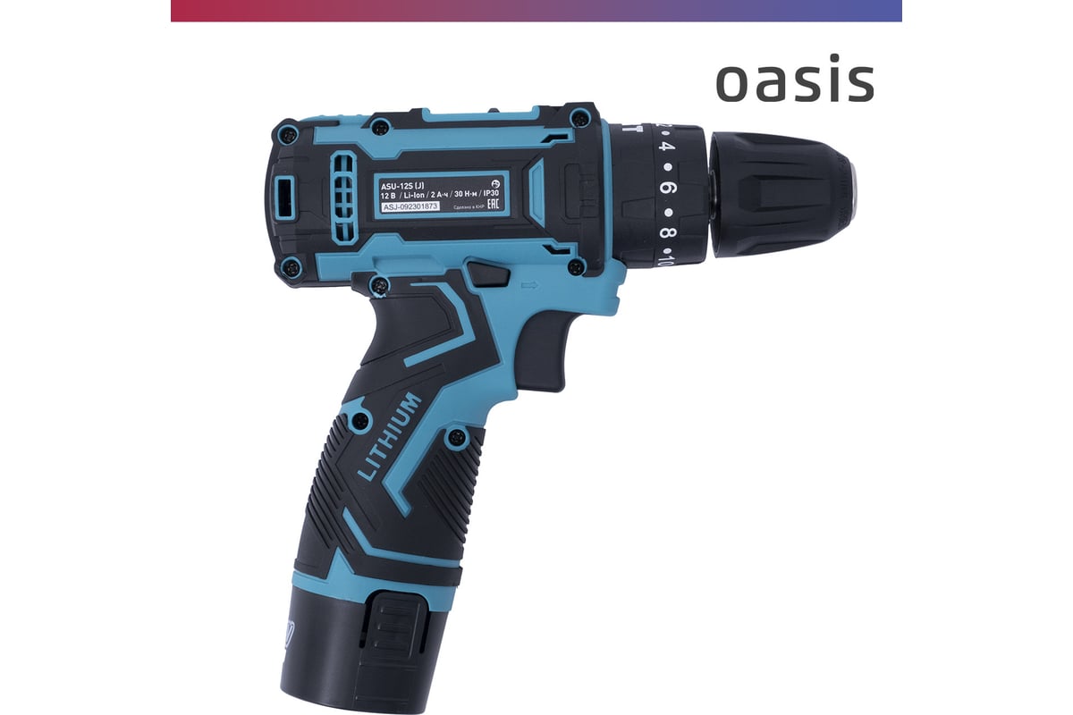 Аккумуляторный шуруповерт OASIS ASU-12S 4640039483243 - выгодная цена ...
