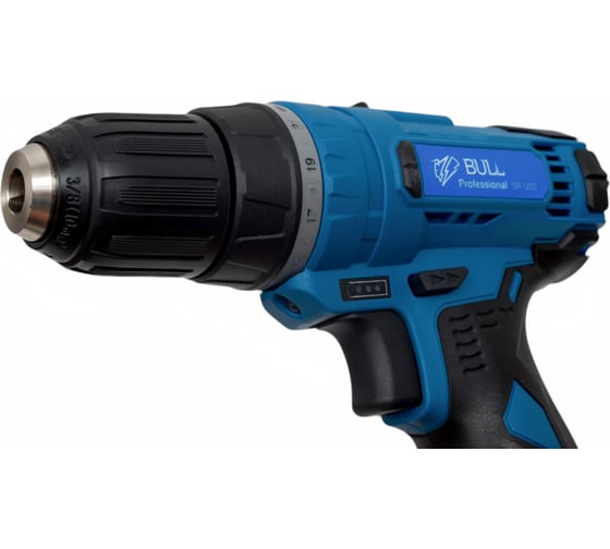 Аккумуляторная дрель-шуруповерт BULL SR 1202 в чемодане 329009