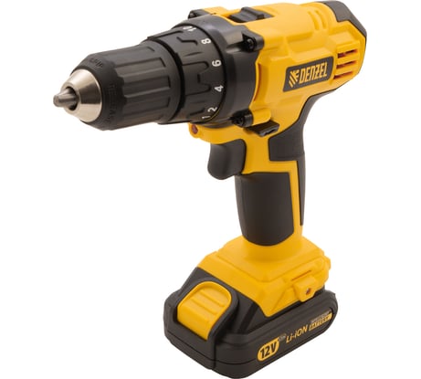 Аккумуляторная дрель-шуруповерт DENZEL CDL-IB-12-02 26111