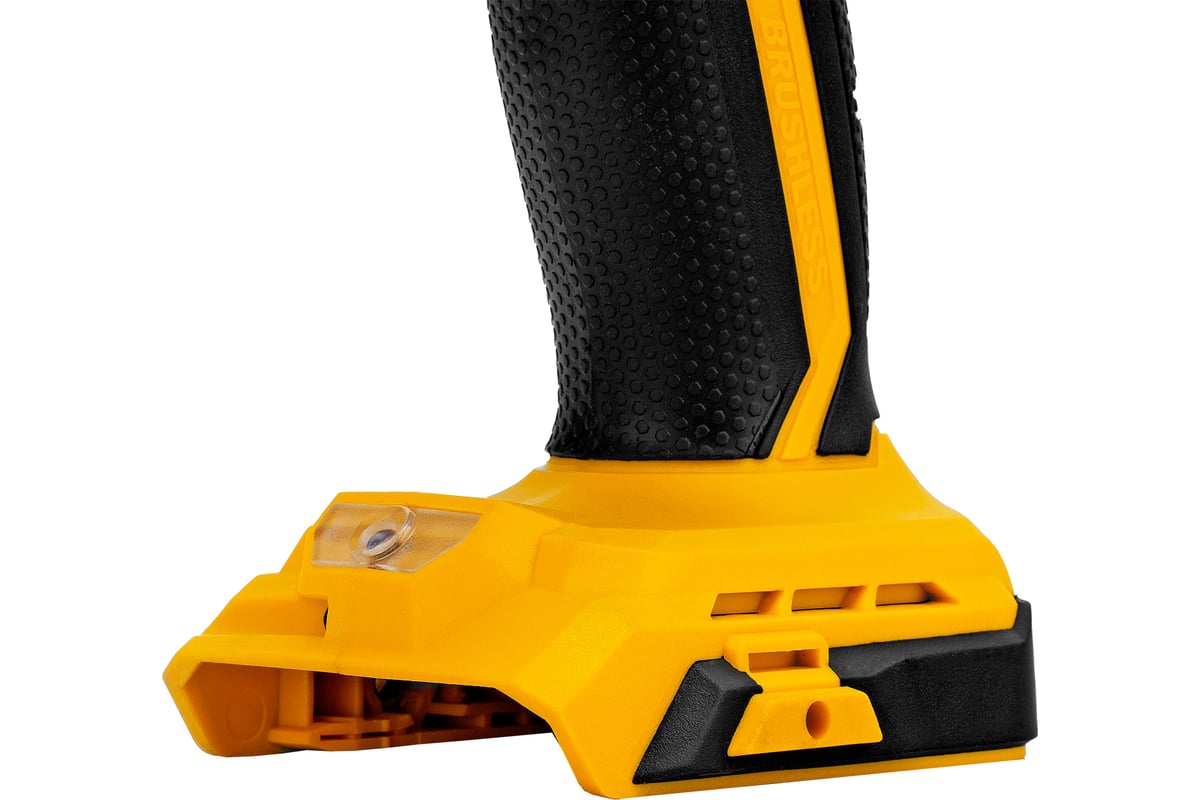 Аккумуляторная дрель-шуруповерт Denzel bldl-ib-18-0 бесщеточный, li-ion ...