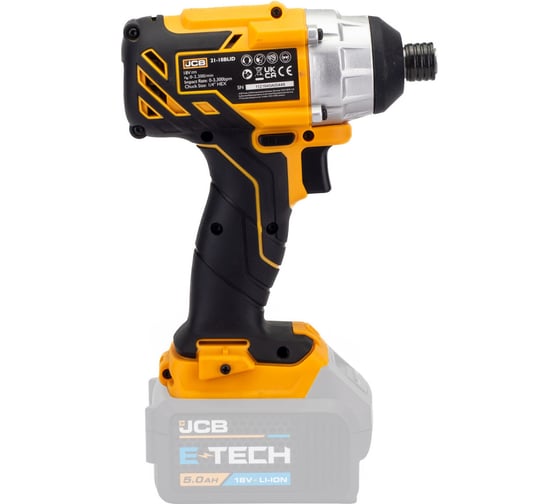 Аккумуляторный шуруповерт JCB 18BLID-B-E(57241) 18V, max 180 Nm, без аккумулятора JCB-18BLID-B-E(57241)