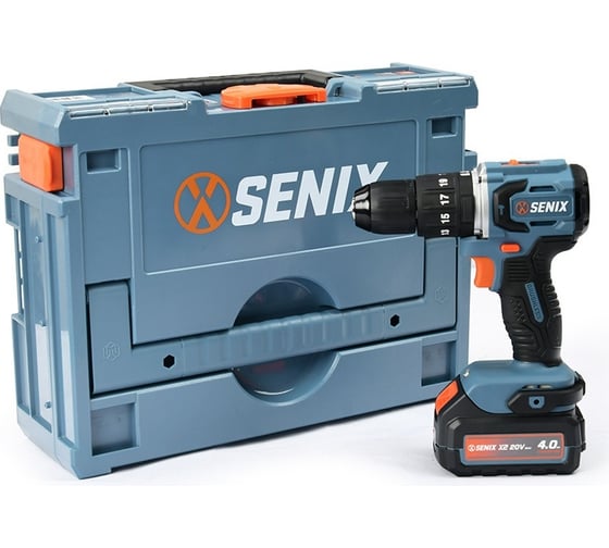 Ударный аккумуляторный дрель-шуруповерт SENIX PDHX2-M2-EU