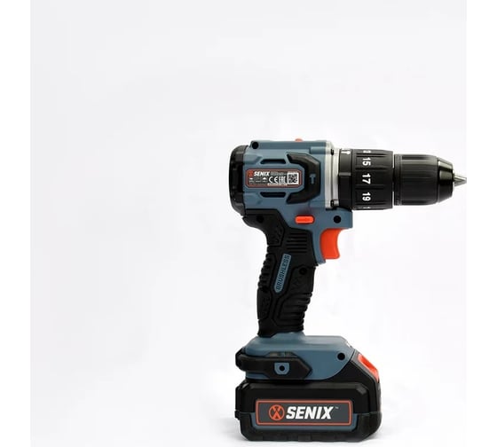 Ударный аккумуляторный дрель-шуруповерт SENIX PDHX2-M2-EU-0