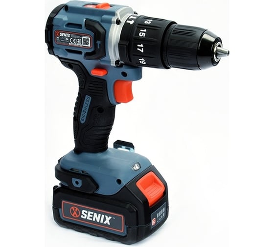 Ударный аккумуляторный дрель-шуруповерт SENIX PDHX2-M2-EU-0
