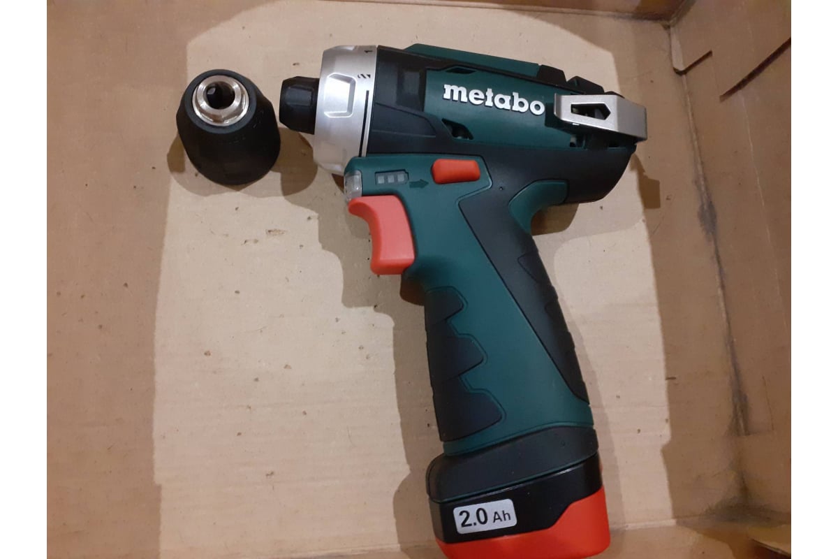 Аккумуляторная дрель-шуруповерт Metabo PowerMaxx BS 12 В, 2х2.0 ...
