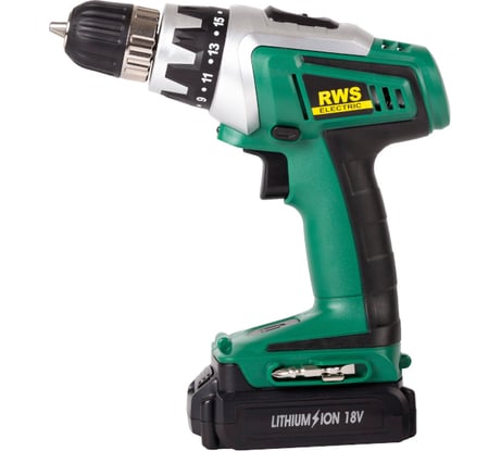 Аккумуляторная дрель-шуруповерт RWS ДА-18Л 25718