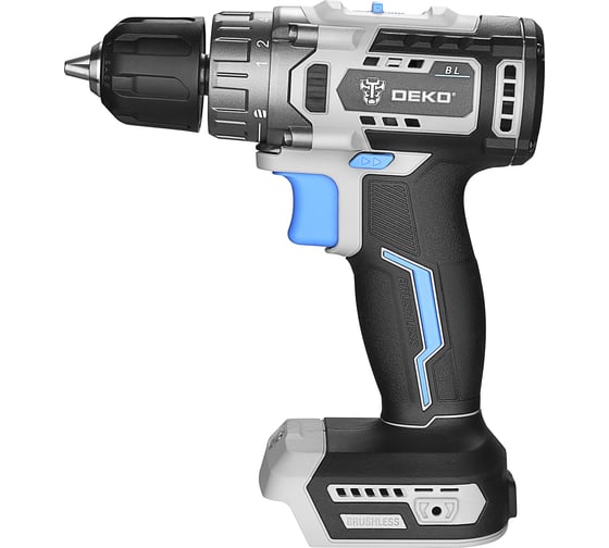 Дрель-шуруповерт аккумуляторная бесщеточная DEKO Sharker 20V, 20В, без АКБ и з/у 063-4455