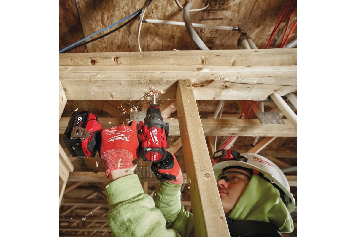 Аккумуляторная дрель-шуруповерт Milwaukee M18 FDD3-502X 4933479863 ...