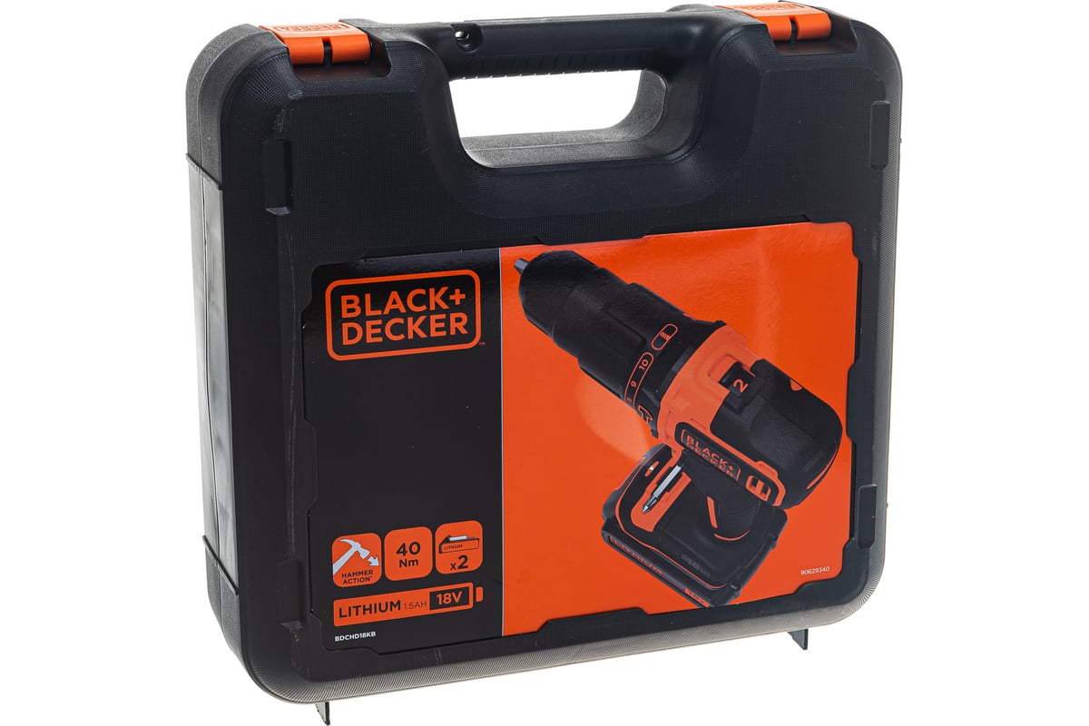 Black and deals decker 40v drill