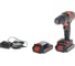 Аккумуляторная ударная дрель-шуруповерт Black&Decker BDCHD18KB-QW 1