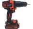 Аккумуляторная ударная дрель-шуруповерт Black&Decker BDCHD18KB-QW 4
