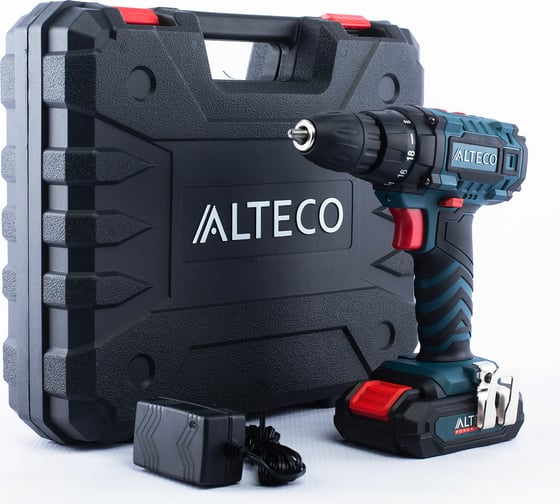 Аккумуляторная дрель-шуруповёрт Alteco CD 0413 CD 2110.1/21V 27172