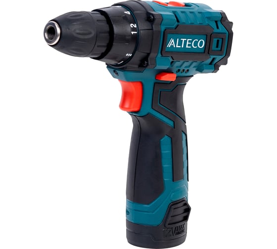 Аккумуляторная дрель-шуруповёрт Alteco CD 1210.1Li X2 33503