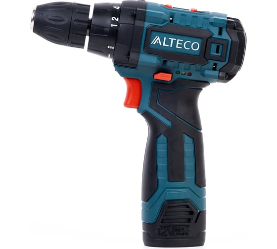 Аккумуляторная дрель-шуруповёрт Alteco CD 1210.1Li X2 33503