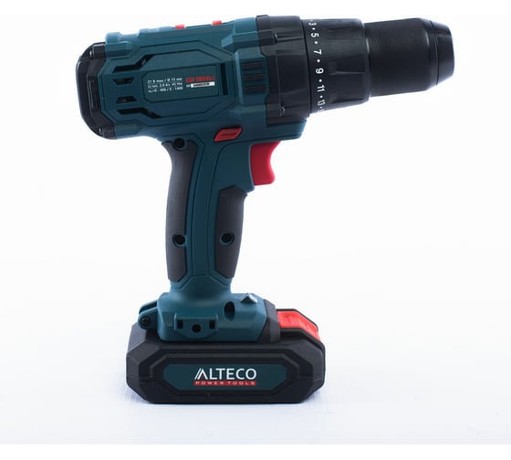 Аккумуляторная дрель-шуруповёрт Alteco CD 1813Li 22855