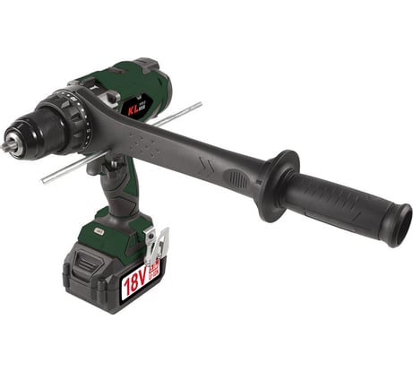 Профессиональный аккумуляторный бесщеточный ударный шуруповерт KLPRO KLDM18BHX-50 18 v / 5.0 ah 13986