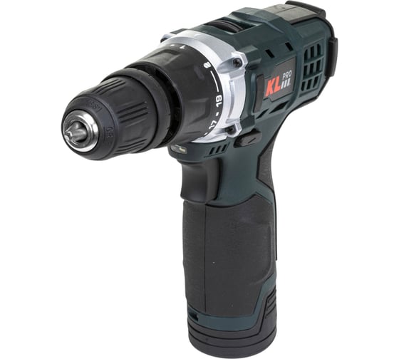Профессиональный аккумуляторный шуруповерт KLPRO KLNM1020S с 3-мя сменными насадками 10.8 v / 2.0 ah 13984