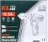 Профессиональный аккумуляторный шуруповерт KLPRO KLNM1020S с 3-мя сменными насадками 10.8 v / 2.0 ah 13984 15