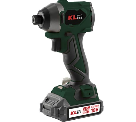 Профессиональный бесщеточный винтоверт аккумуляторный KLPRO KLDV18BH-20 18 v / 2.0 ah 220 Hm 13989