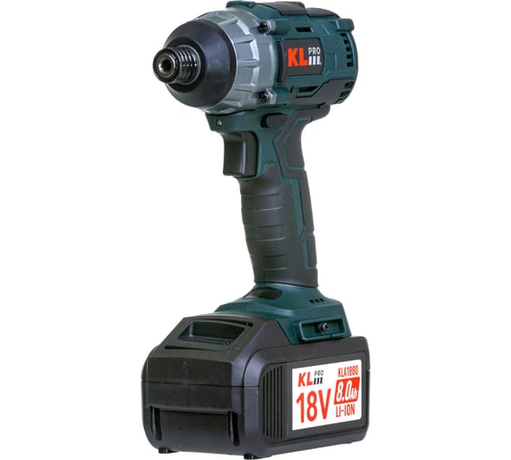Профессиональный бесщеточный винтоверт аккумуляторный KLPRO KLDV18B-80 18 v / 8.0 ah li-ion 13988