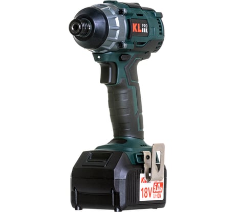 Профессиональный бесщеточный винтоверт аккумуляторный KLPRO KLDV18B-50 18 v / 5.0 ah li-ion 13987
