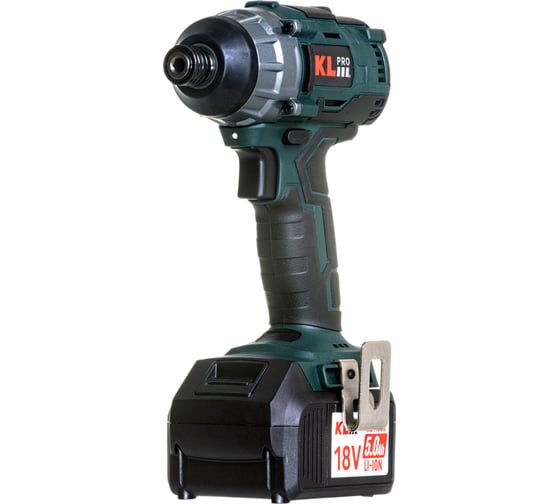 Профессиональный бесщеточный винтоверт аккумуляторный KLPRO KLDV18B-50 18 v / 5.0 ah li-ion 13987