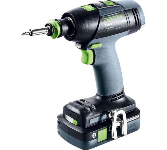 Аккумуляторная дрель-шуруповерт FESTOOL T 18+3 HPC4.0 I-Plus 576446 1
