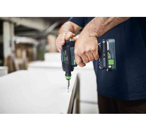 Аккумуляторная дрель-шуруповерт FESTOOL T 18+3 HPC4.0 I-Plus 576446