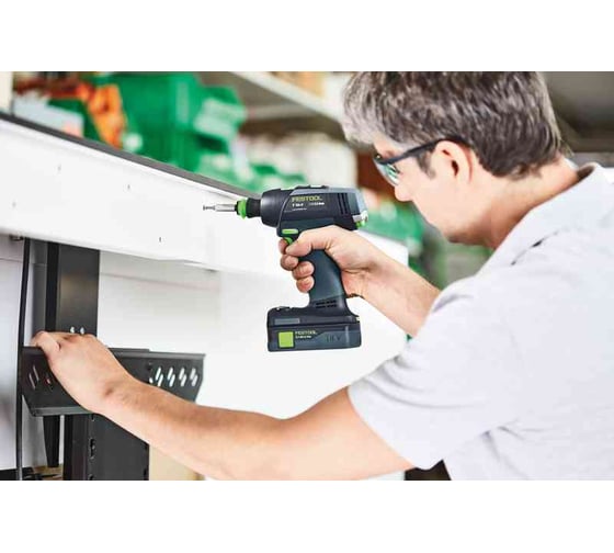 Аккумуляторная дрель-шуруповерт FESTOOL T 18+3 C3.1-Plus 576449