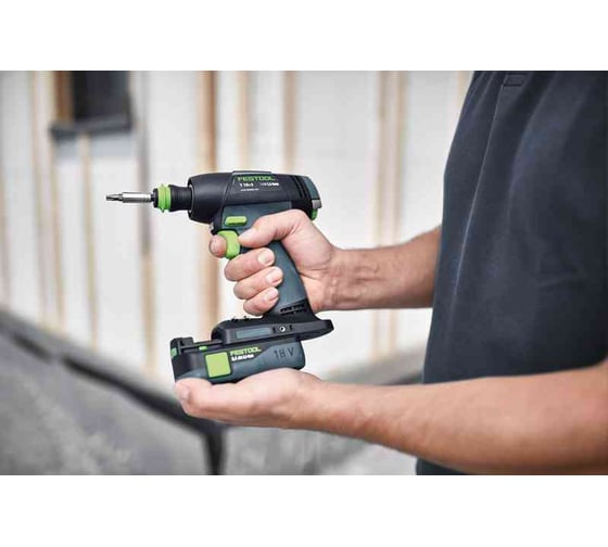 Аккумуляторная дрель-шуруповерт FESTOOL T 18+3 C3.1-Plus 576449