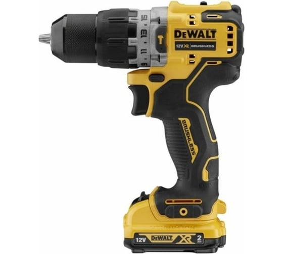 Бесщеточная ударная дрель-шуруповерт DEWALT 12 В XR DCD706D2-QW