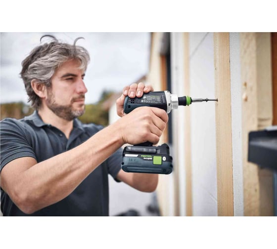 Аккумуляторная дрель-шуруповерт FESTOOL DRC 18/4-Basic 576458