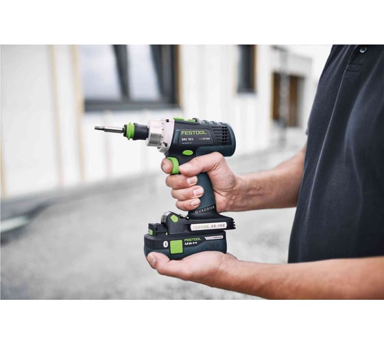Аккумуляторная дрель-шуруповерт FESTOOL DRC 18/4-Basic 576458