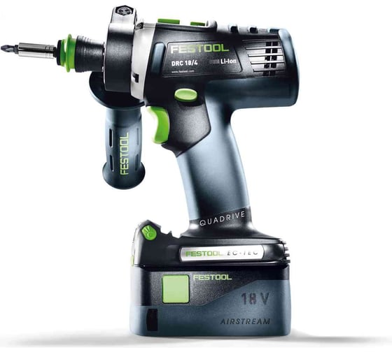 Аккумуляторная дрель-шуруповерт FESTOOL DRC 18/4 5,2/4,0-SCA 576463