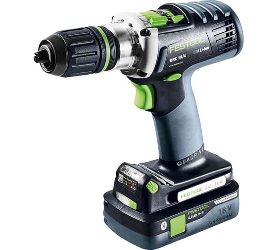 Аккумуляторная дрель-шуруповерт FESTOOL DRC 18/4 5,2/4,0-SCA 576463