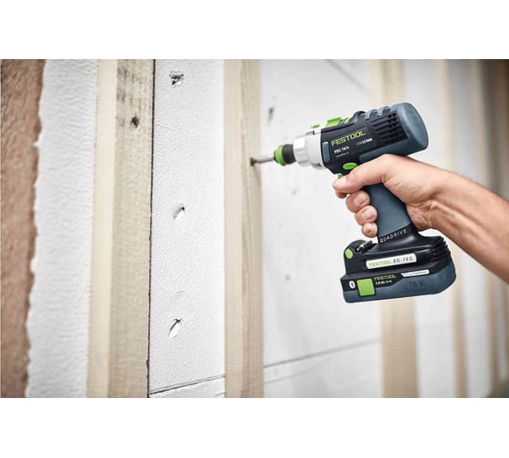 Ударная аккумуляторная дрель-шуруповерт FESTOOL PDC 18/4 5,2/4,0-Plus 576467