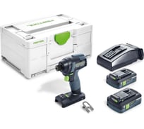 Ударный аккумуляторный шуруповерт FESTOOL TID 18 HPC4,0 I-Plus 576482