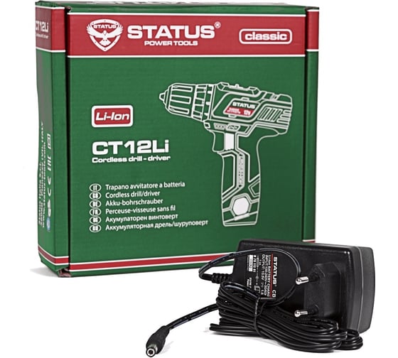 Дрель-шуруповерт STATUS CT12LI 07124502