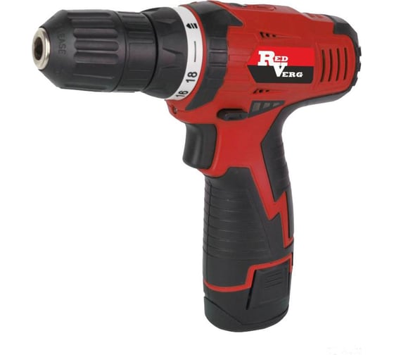 Аккумуляторная дрель-шуруповерт REDVERG RD-SD10L/2 5022707