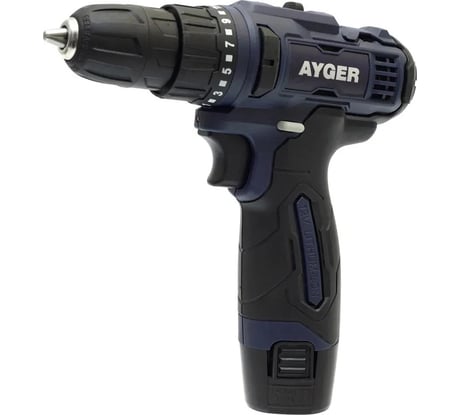 Аккумуляторная дрель-шуруповерт AYGER AP12C