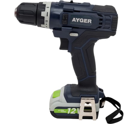 Аккумуляторная дрель-шуруповерт AYGER AP12LIS