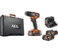 Ударная дрель-шуруповерт AEG 18В BSB18SBL2-202C 4935480058