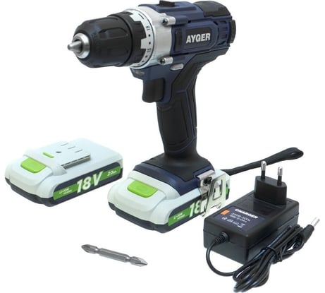 Аккумуляторная дрель-шуруповерт AYGER AP18LIS