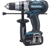 Аккумуляторная ударная дрель Makita BHP 454 RFE