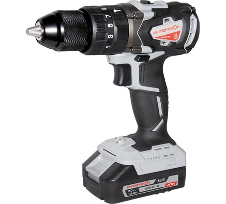 Аккумуляторная ударная дрель-шуруповерт Интерскол ДАУ-13/18В 574.2.2.70