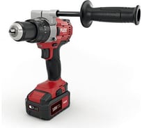 Двухскоростная аккумуляторная ударная дрель-шуруповерт FLEX PD 2G 18.0 S52 Promo 18.0 В 490202