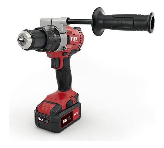 Двухскоростная аккумуляторная ударная дрель-шуруповерт FLEX PD 2G 18.0 S52 Promo 18.0 В 490202
