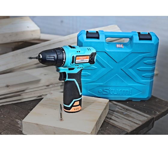 Аккумуляторный шуруповерт Sturm BatterySystem12V CD1240C