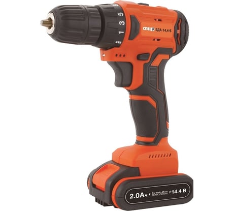 Аккумуляторная дрель-шуруповерт Спец БДА-14,4-Б СПЕЦ-3416